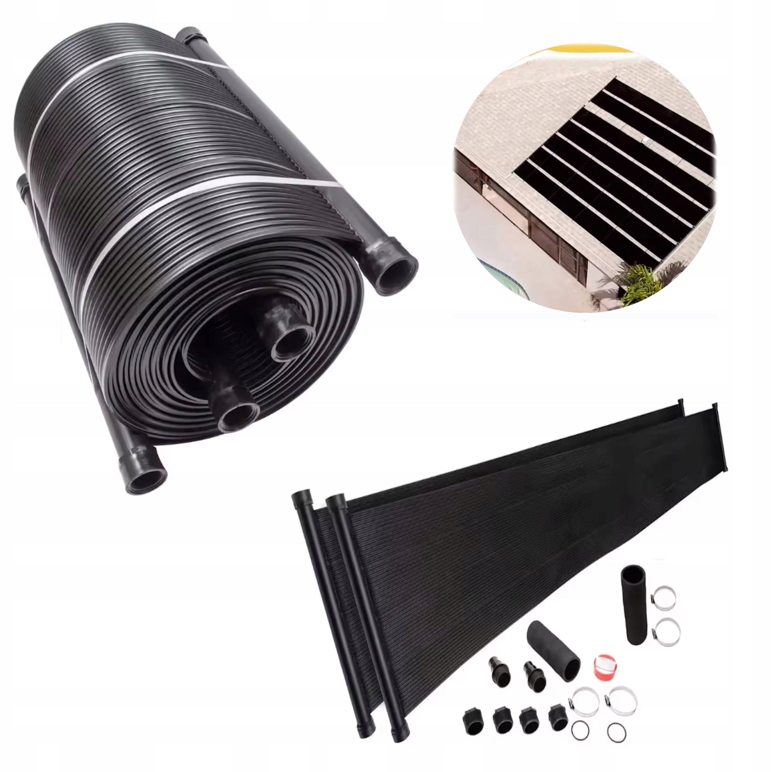 SOLAR PANEL SOLAR FOR POOL WATER HEATING FLEXIBLE 2PCS