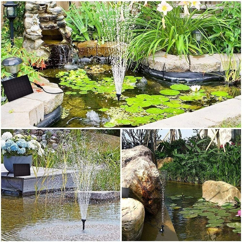 SOLAR POMA 6 NOZZLES FOR GARDEN PONDS AND ECOLOGICAL POOLS Manufacturer code Solarna pompa powietrza