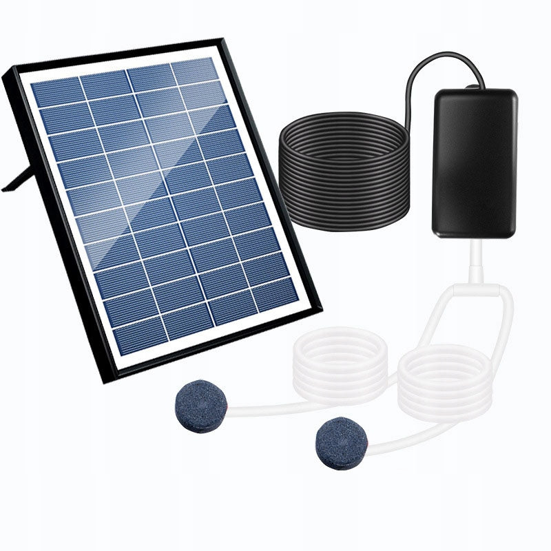 SOLAR POND AERATOR OXYGEN PUMP WITH HOSE 6W Packaging status original