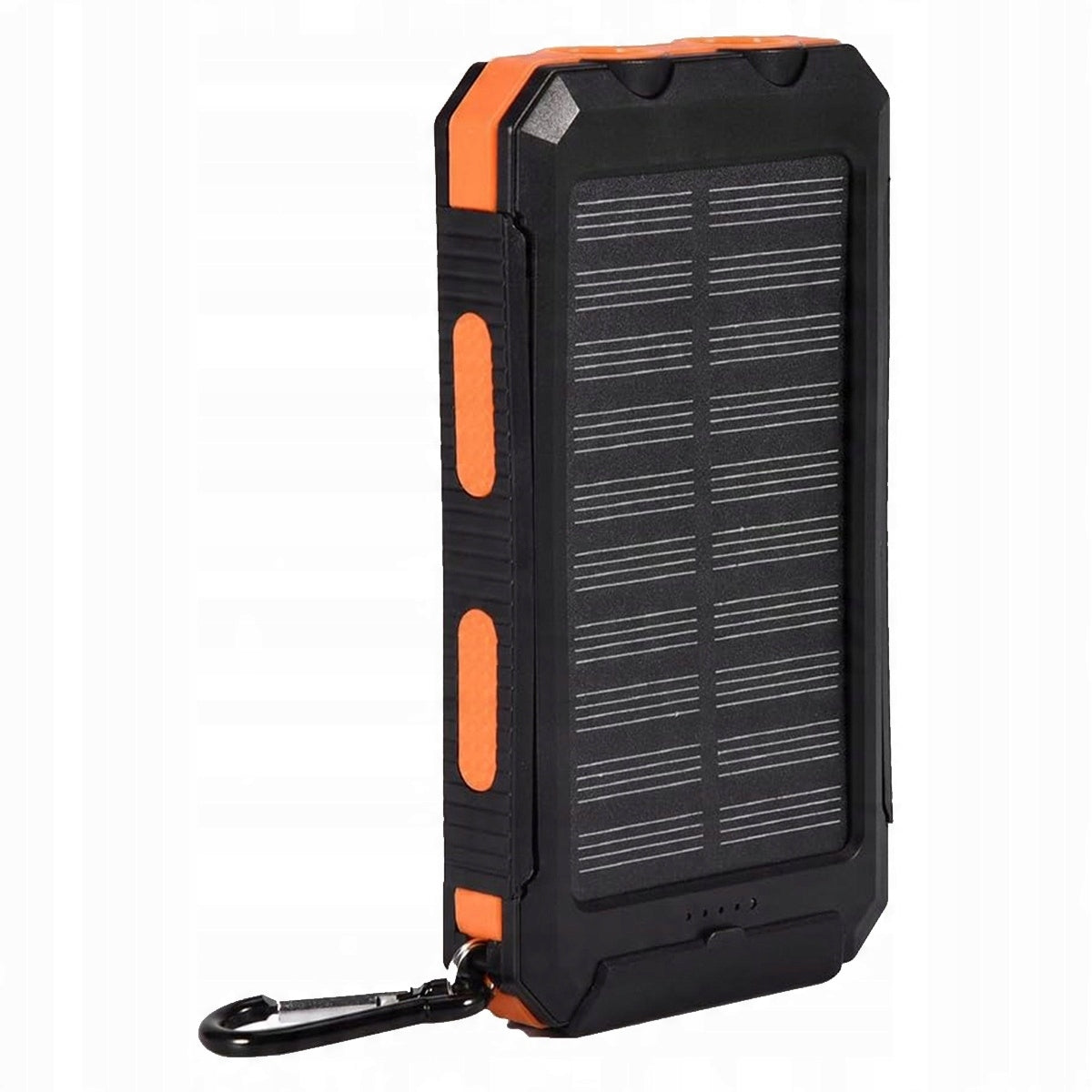 SOLAR POWER BANK 26 800MAH FOR IPHONE PORTABLE WITH CLIP AND COMPASS Battery capacity 26800 mAh