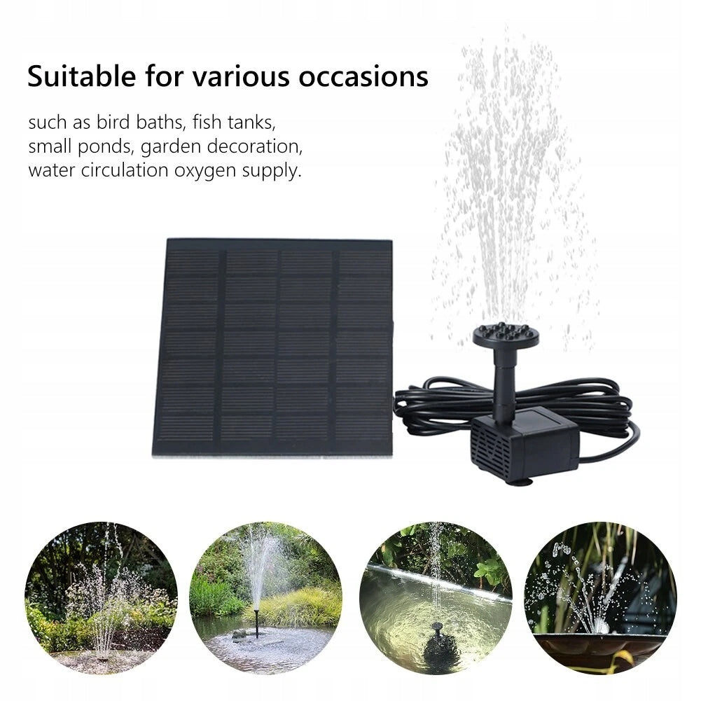 SOLAR PUMP FOR 800 L/H KIT POND PONDS Power 1 W