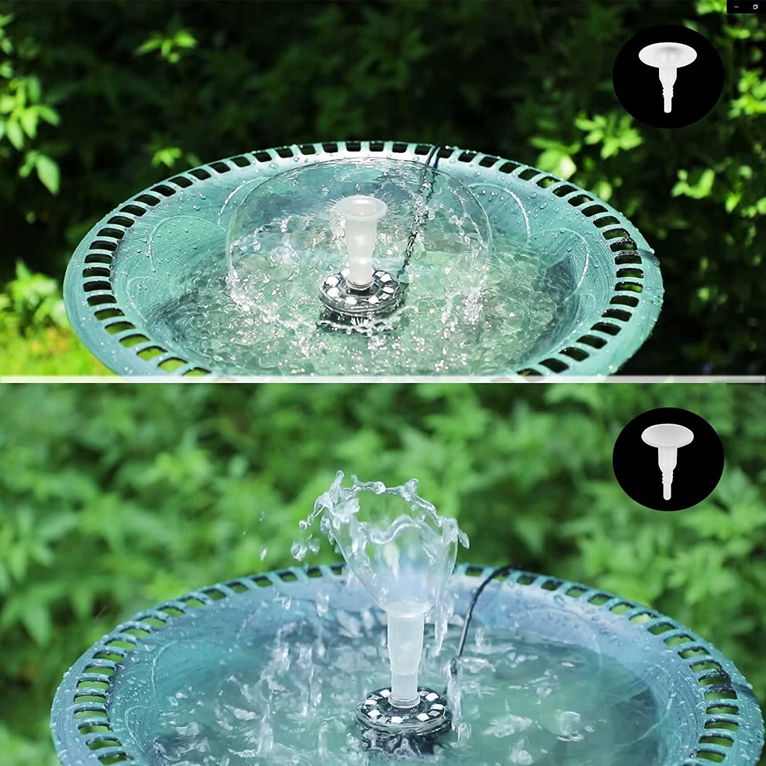 SOLAR PUMP WATER PUMP FOR FOUNTAIN 50W 12V 800L/H SET Power 7 W