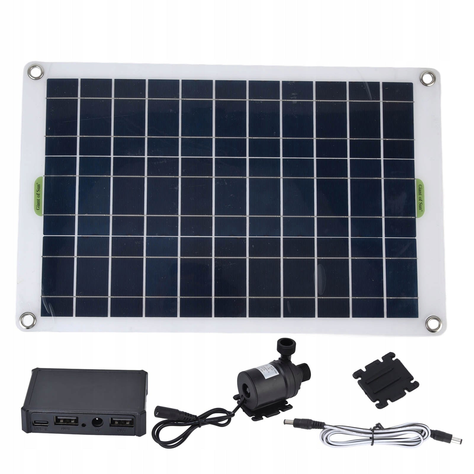 SOLAR PUMP WATER PUMP FOR FOUNTAIN 50W 12V 800L/H SET Pump capacity l/h Do 500 l/h