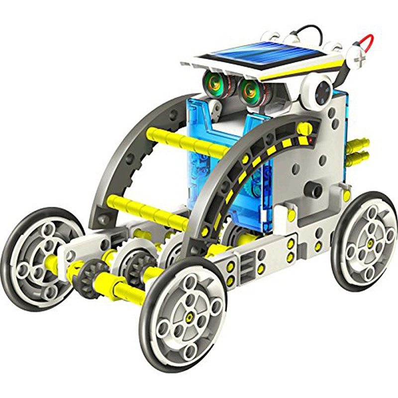 SOLAR ROBOT LARGE SET 14in1 TOYS SUPER GIFT CHILD'S DAY
