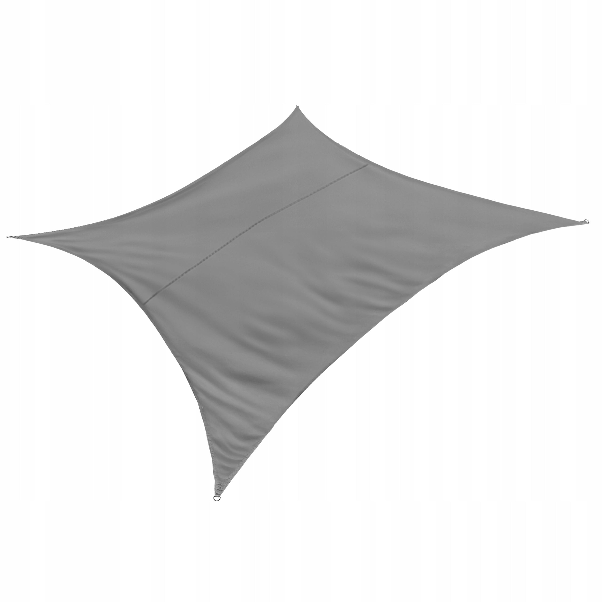 SOLAR SAIL WATERPROOF RECTANGULAR UV AWNING TERRACE 4x3m GRAY