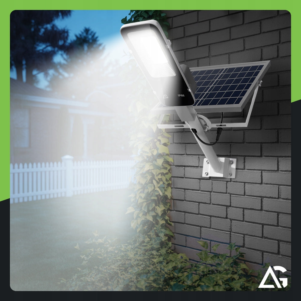 SOLAR STREET LAMP LED OUTDOOR DUSK SENSOR REMOTE CONTROL HOLDER 1000W Lamp power 1000 W
