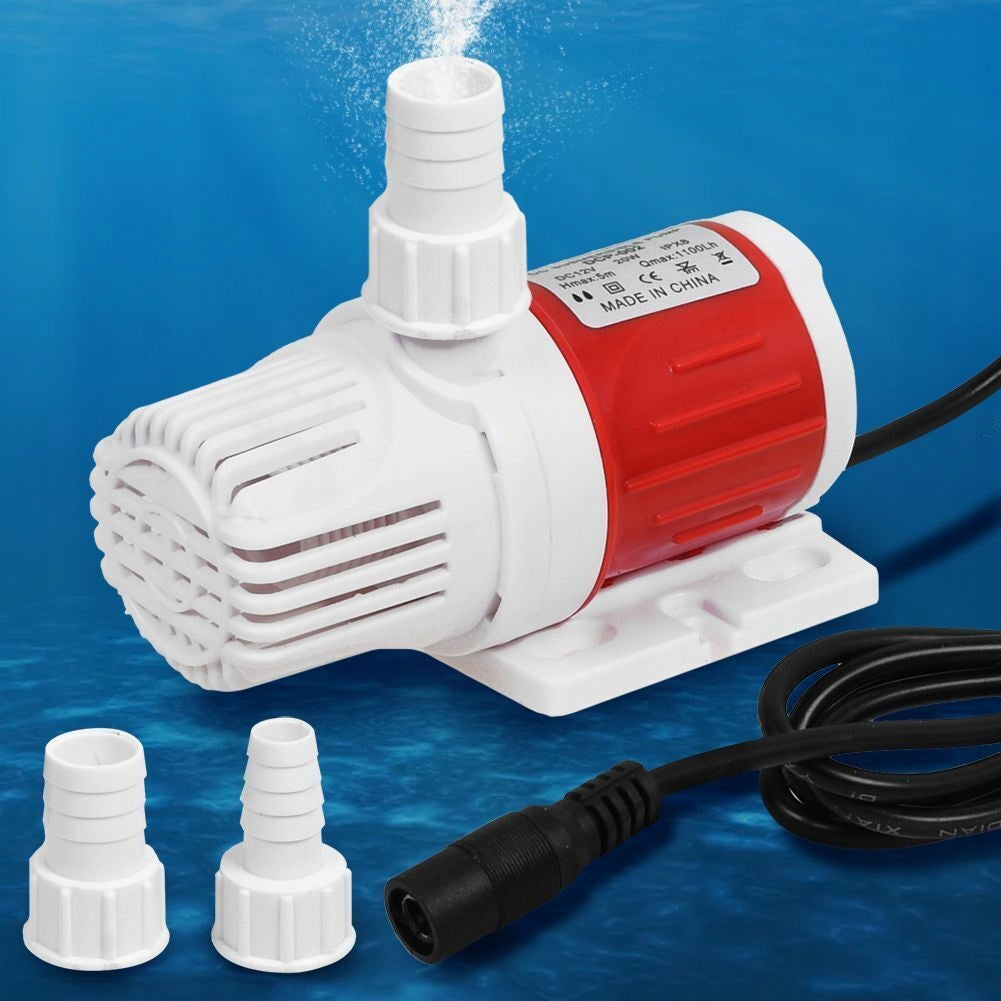 SOLAR SUBMERSIBLE PUMP 12V 20W FOR POOL POND GARDEN FOUNTAIN 1100L/H Manufacturer no brand