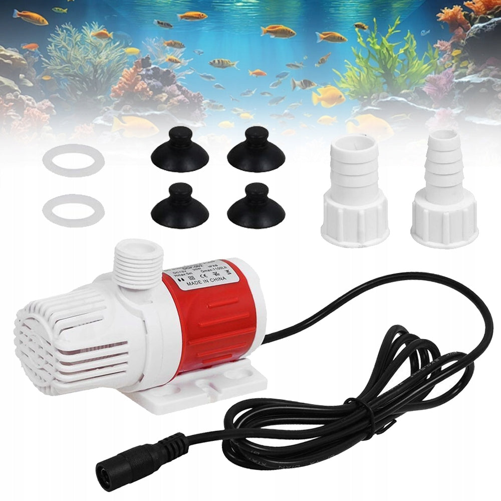 SOLAR SUBMERSIBLE PUMP 12V 20W FOR POOL POND GARDEN FOUNTAIN 1100L/H