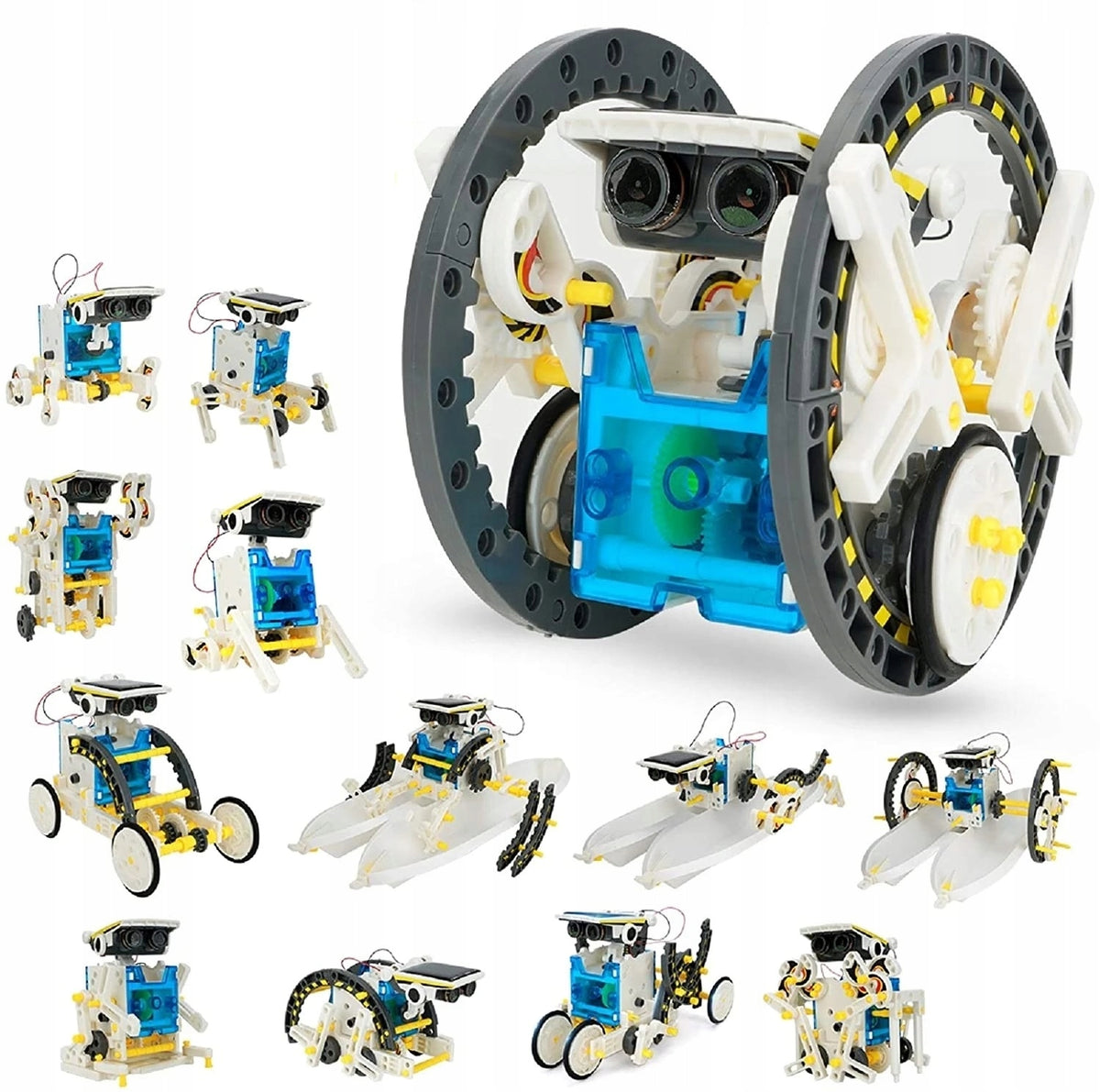 SOLAR TOY 14IN1 ROBOT DIY FOR SOLAR ENERGY GIFT CHILD Packaging status original