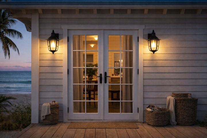 SOLAR WALL LAMP RETRO Decorative Motion and Twilight Sensor Facade Lamp Power 0 W