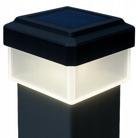 SOLAR lamp for Fence Post 100x100 Glowing Canopy for Fence Packaging status original
