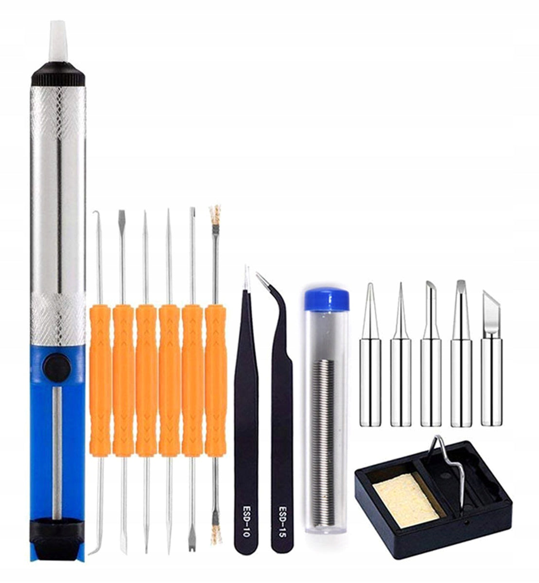 SOLDERING IRON SET 60 W WITH ADJUSTABLE TIN TIP + CASE Manufacturer code AG449G