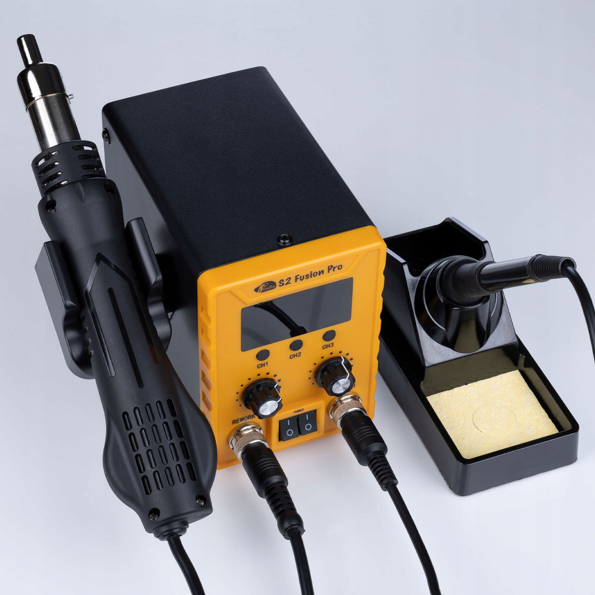 SOLDERING STATION ROSFIX S2 FUSION PRO 760W 700W HOT AIR FOR SMD AND PLASTIC Packaging status original