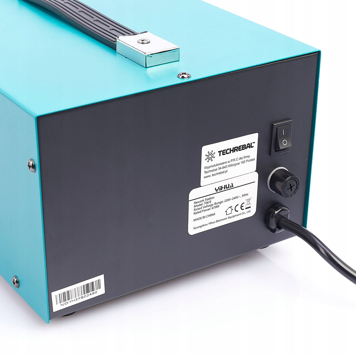 SOLDERING STATION YIHUA 706 II HOT AIR SOLDERING IRON TIP T12 FLUX Brand Techrebal