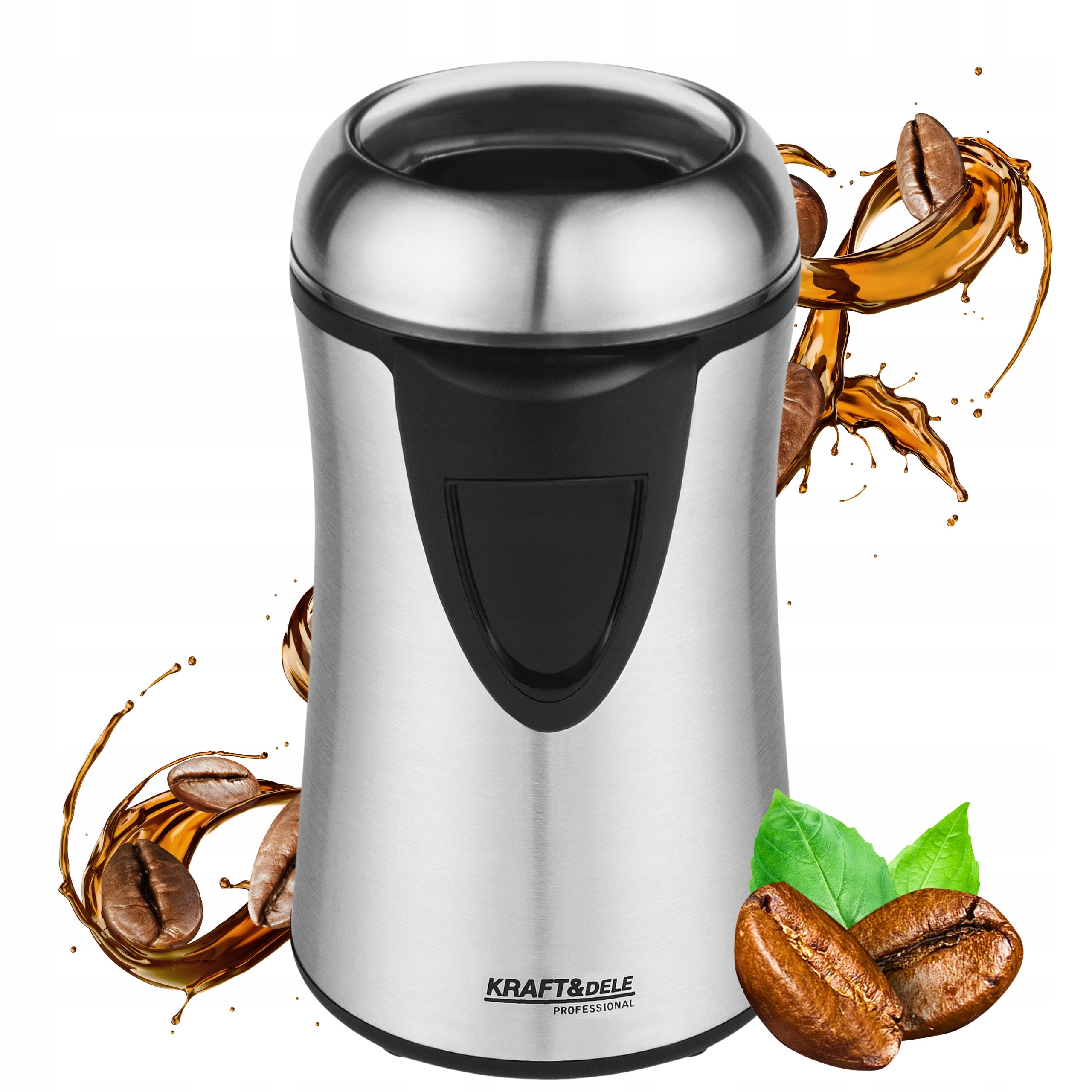SOLID ELECTRIC COFFEE GRINDER GRINDING SPICES GRINDER POWERFUL 300W Packaging status original