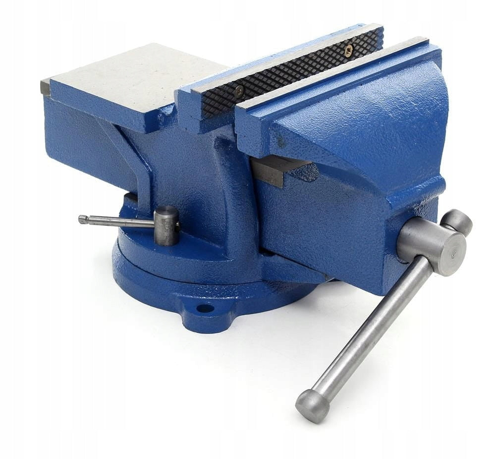 SOLID LARGE ROTARY LOCKSMITH VISE WITH ANVIL STEEL CAST IRON 200MM Brand Kraft&Dele