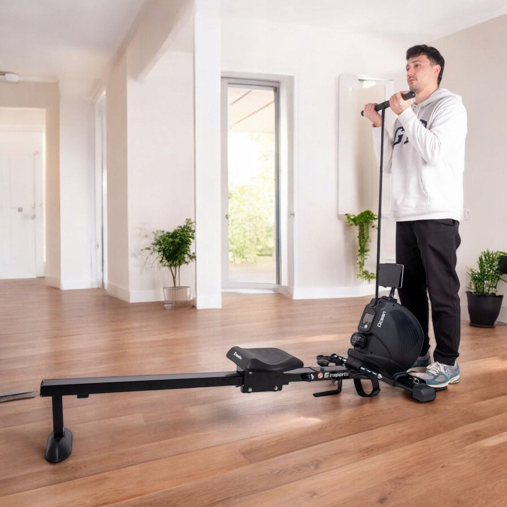SOLID Magnetic rowing machine inSPORTline Ocean PREMIUM 8KG Brand inSPORTline
