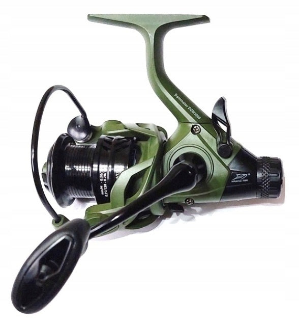 SOLID REEL WITH FREE GEAR 9+1 DOMINATOR6000 FREE GEAR + stopwatches Packaging status original