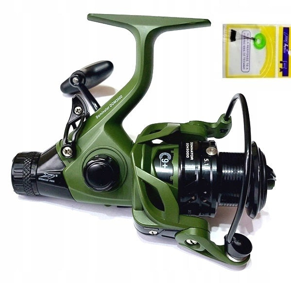 SOLID REEL WITH FREE GEAR 9+1 DOMINATOR6000 FREE GEAR + stopwatches