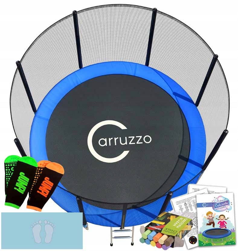 SOLID STRONG GARDEN TRAMPOLINE FOR CHILDREN AND ADULTS 312 180 KG FREEBIES Brand no brand