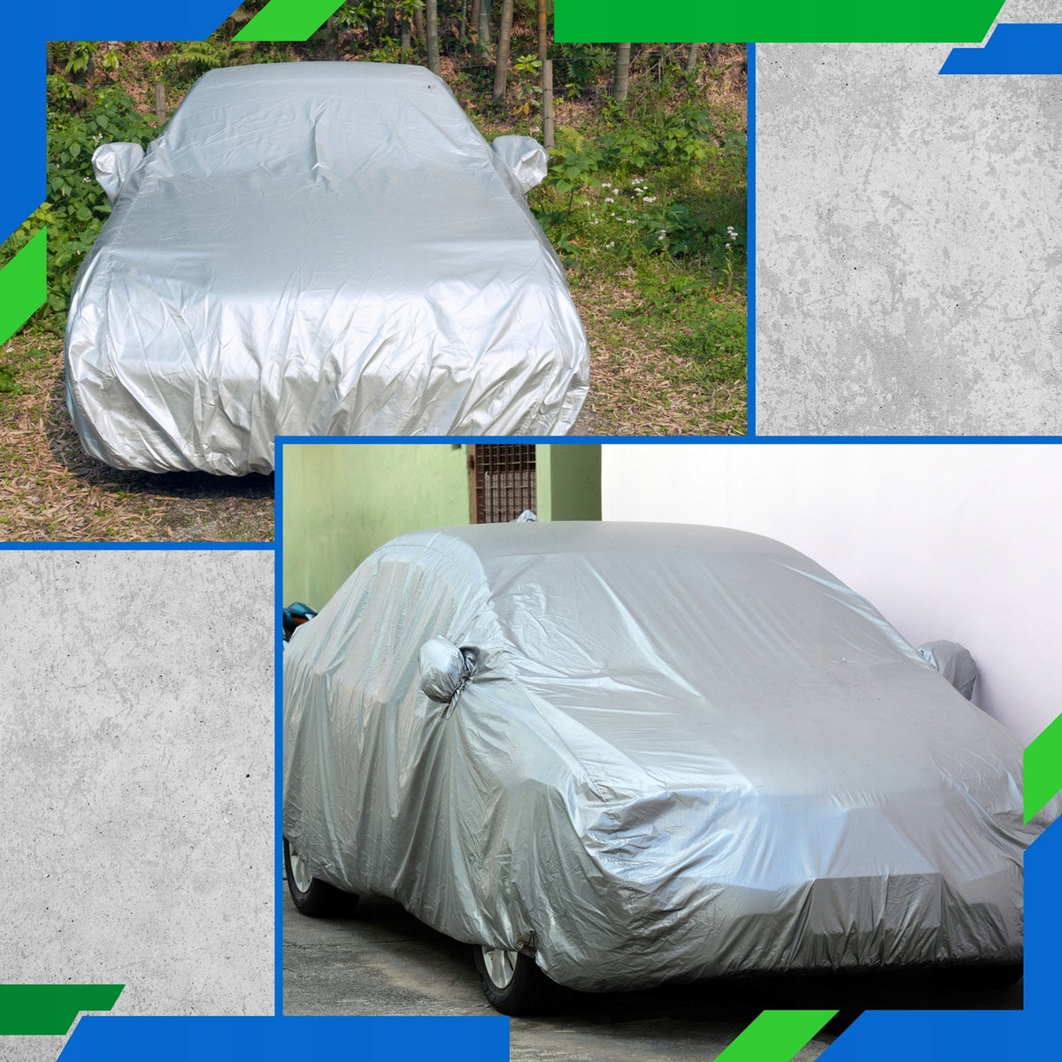 SOLID TARPAULIN COVER FOR CAR AUTO WATERPROOF LARGE FOR WINTER XL Packaging status original