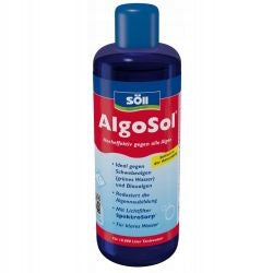 SOLL AlgoSol 500 ml - removes green water, algae, cyanobacteria -per 10.000l of water