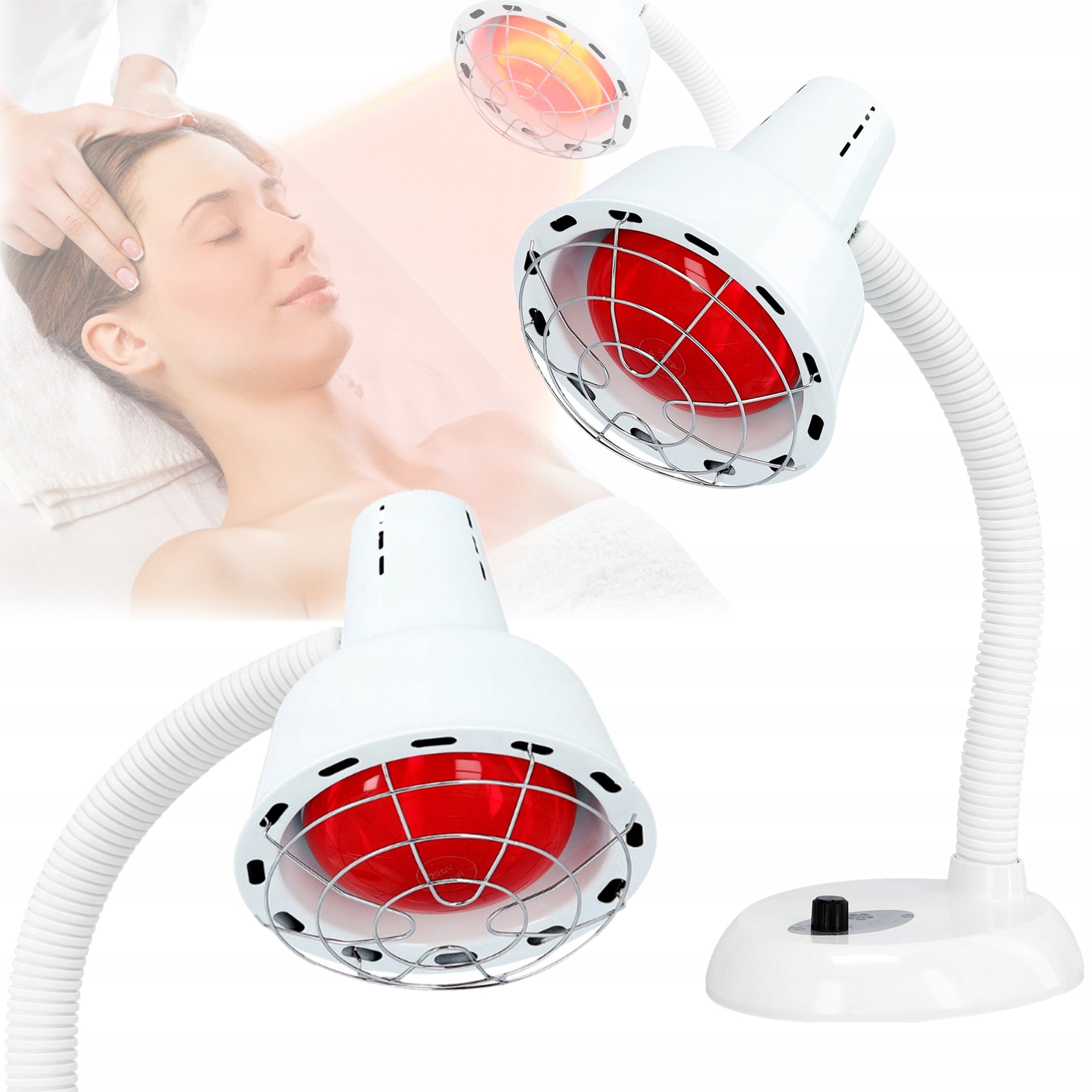 SOLLUX 275W INFRARED HEATING LAMP STRONG ADJUSTABLE SINUSES