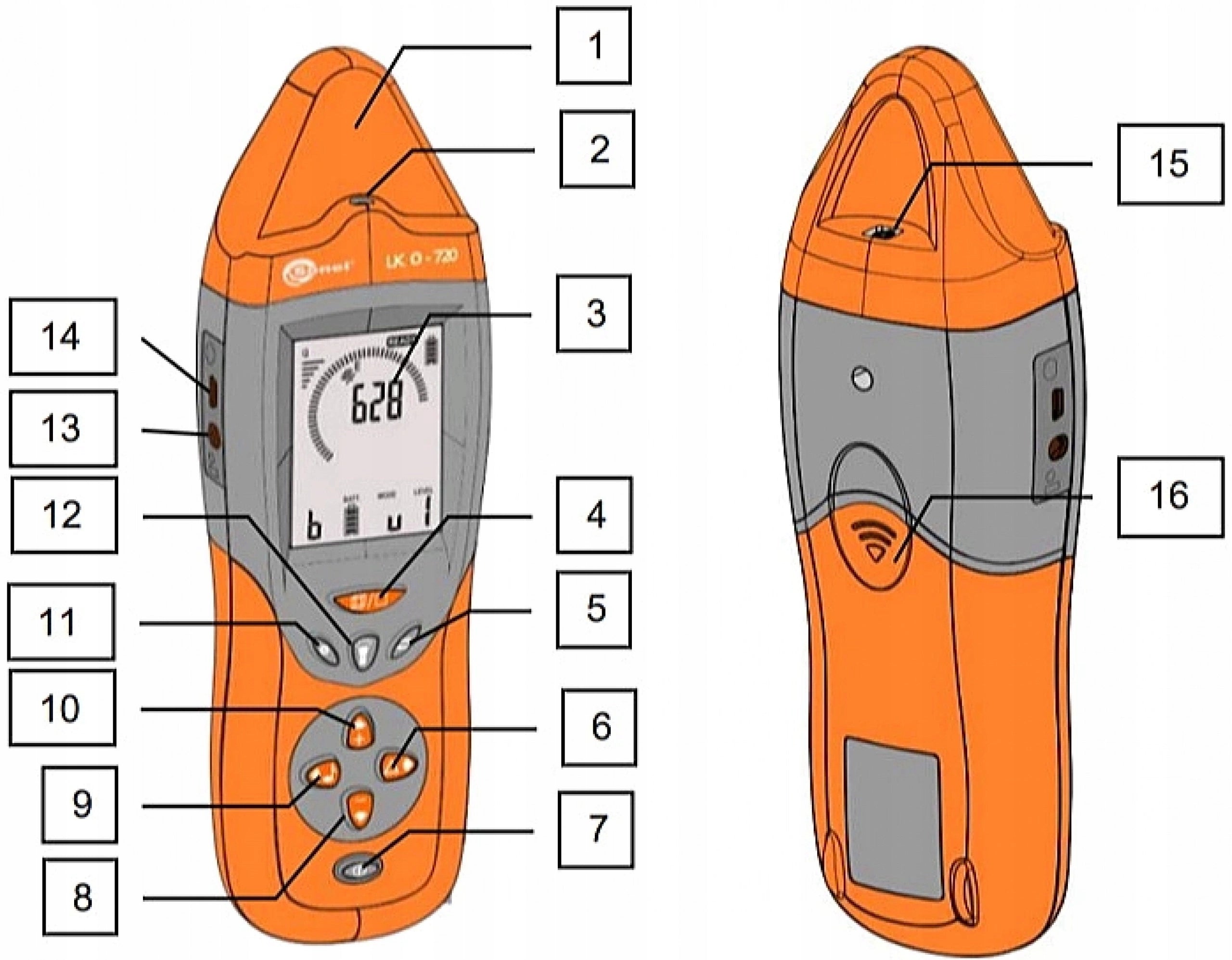 SONEL LKZ-720 Cable Detector Kit Kind wire detector