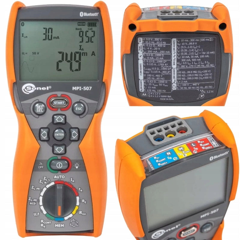 SONEL MPI-507 Multifunctional Electrical Installation Parameter Meter