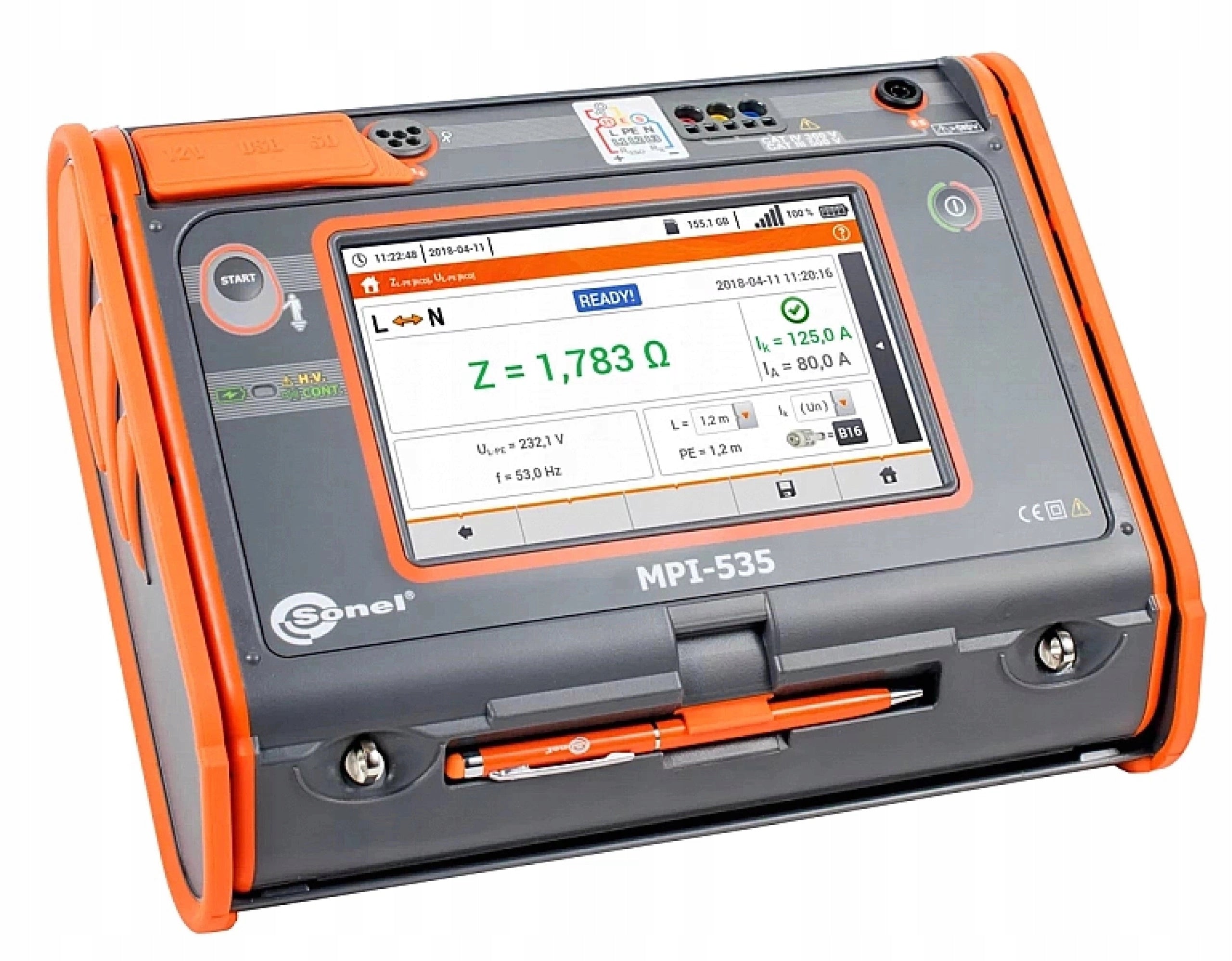 SONEL MPI-535 Electrical Installation Parameter Meter with PE6 Program EAN (GTIN) 5907624019959