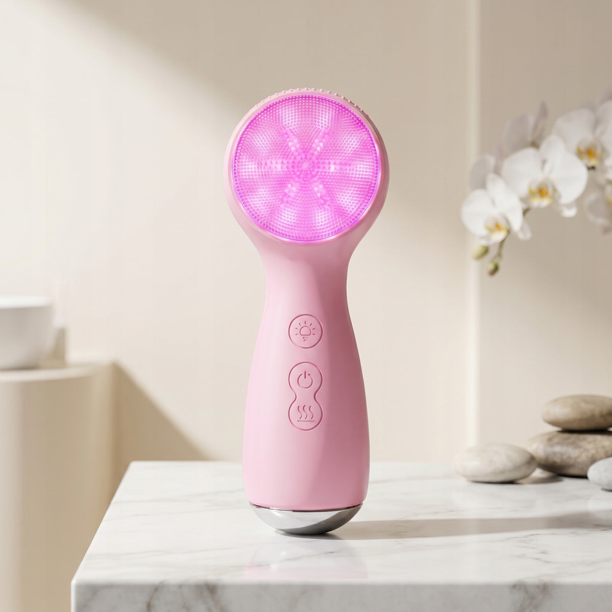SONIC BRUSH FOR CLEANSING AND MAKEUP REMOVAL PEELING MASSAGING Manufacturer code Szczoteczka do oczyszczania i peelingu