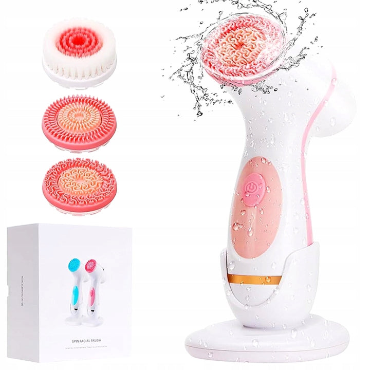 SONIC FACE BRUSH 3IN1 ELECTRIC WASHER MASSAGER 3 X TIPS