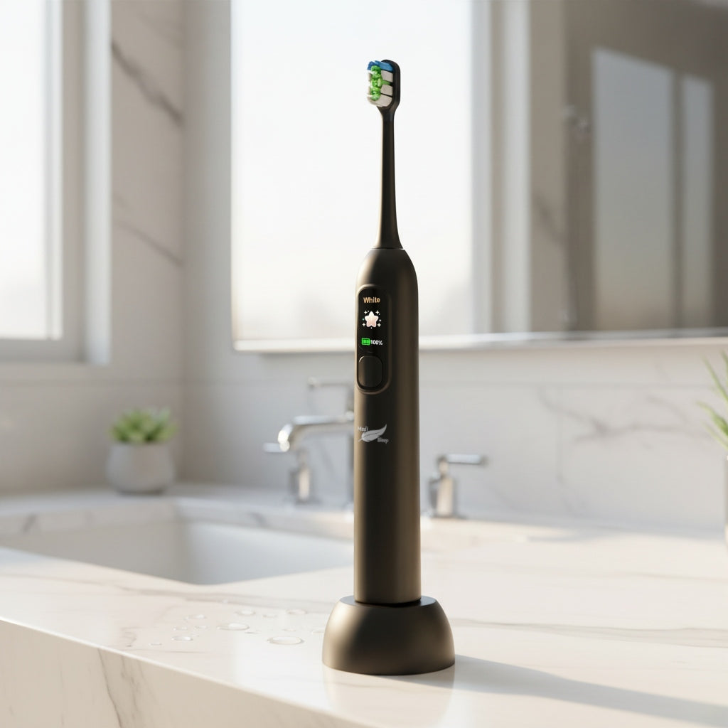 SONIC TOOTHBRUSH 96 thousand/min FOR TEETH WITH LCD DISPLAY TIMER CASE Packaging status original