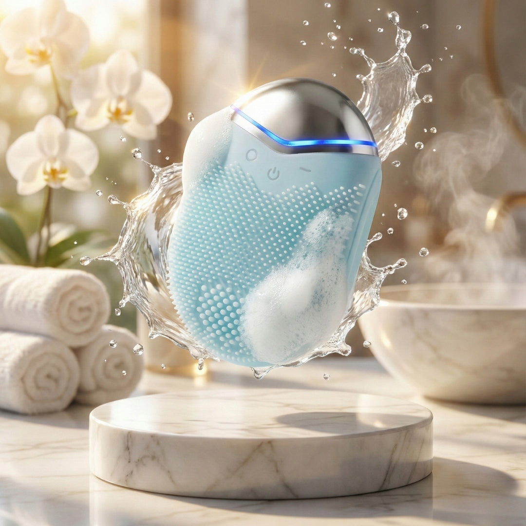 SONIC TOOTHBRUSH FOR CLEANING AND WASHING THE FACE WATERPROOF + MASSAGER EAN (GTIN) 5904824804101