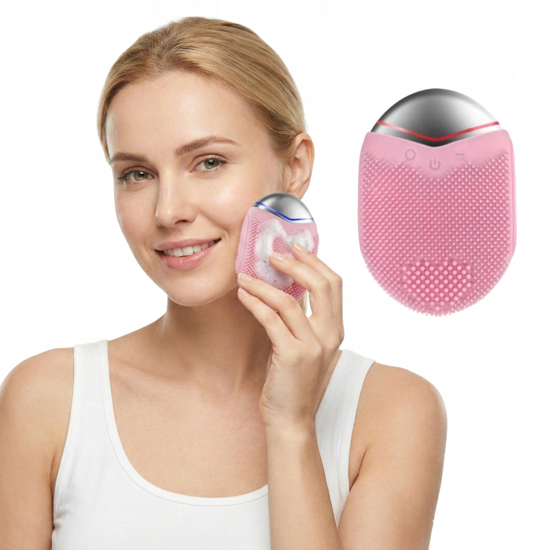 SONIC TOOTHBRUSH FOR CLEANING AND WASHING THE FACE WATERPROOF + MASSAGER