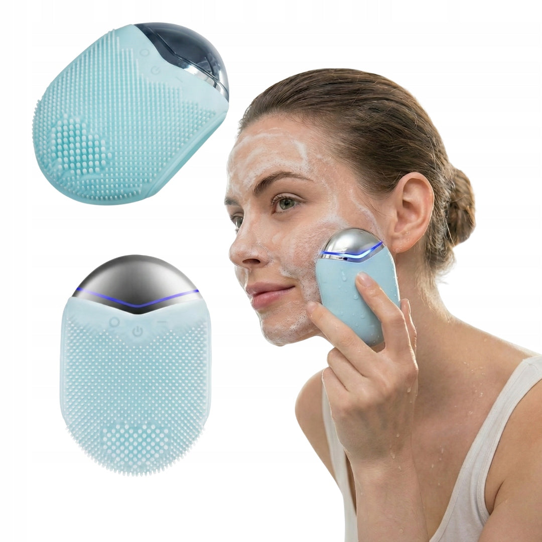 SONIC TOOTHBRUSH FOR CLEANING AND WASHING THE FACE WATERPROOF + MASSAGER