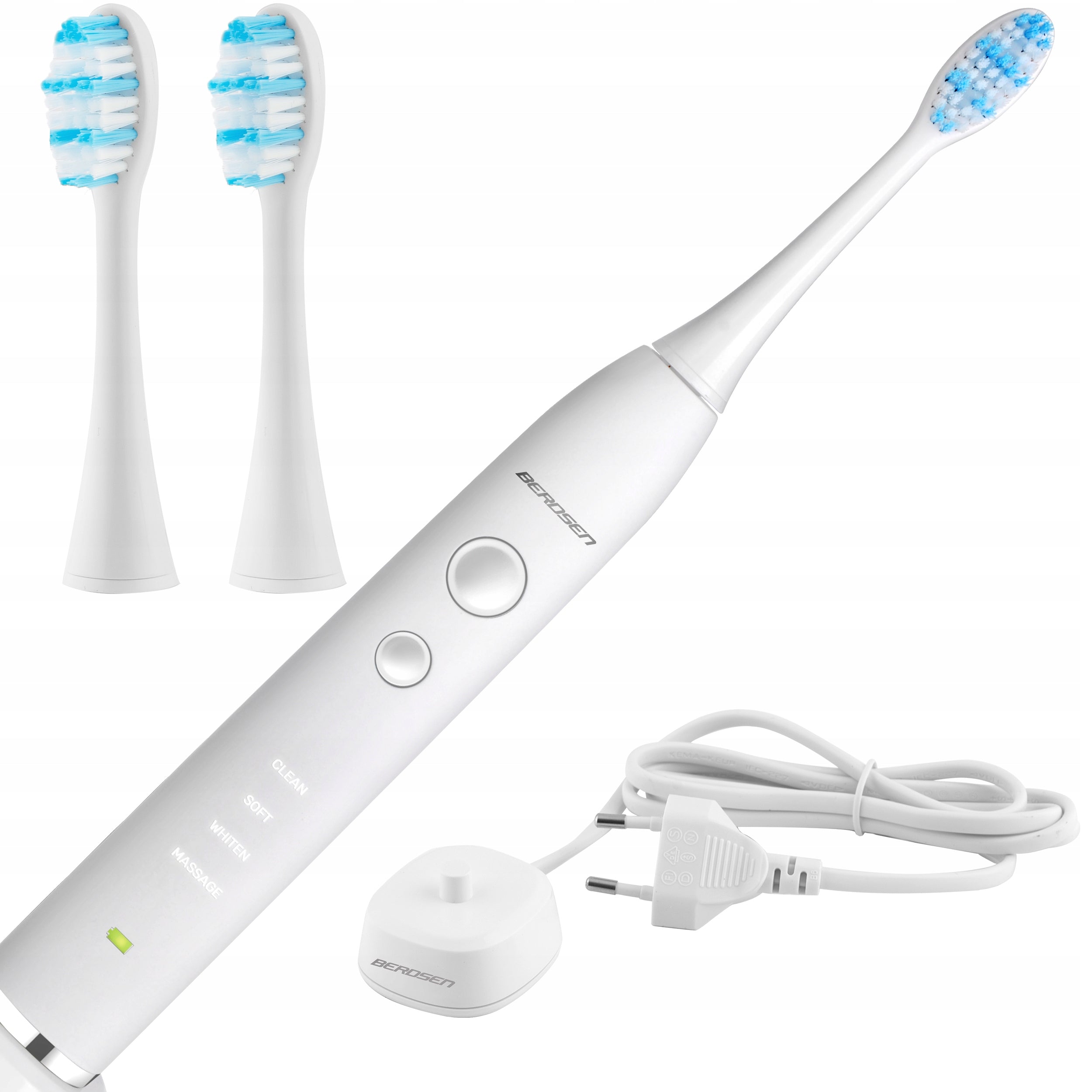 SONIC TOOTHBRUSH WHITE ELECTRIC WHITENING + TIPS EAN (GTIN) 5903890607494
