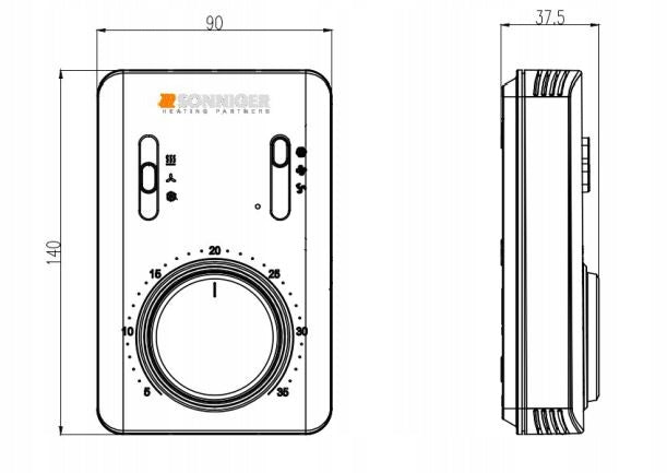 SONNIGER COMFORT PANEL WAA0054N Manufacturer code WAA0054N