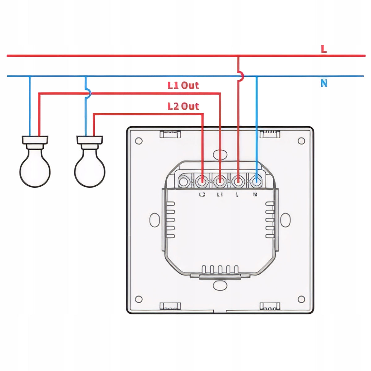 SONOFF NSPanel Smart Light Switch Wall Mounted WiFi BT Thermostat Manufacturer code Sonoff NSPanel EU eWelink 2 kanałowy 2CH