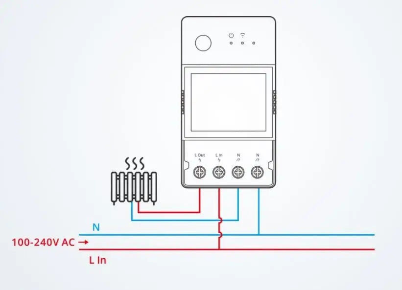 SONOFF POWR316 POW ORIGIN Intelligent WiFi Current Measurement Transmitter 16A Manufacturer code POWR316 Origin