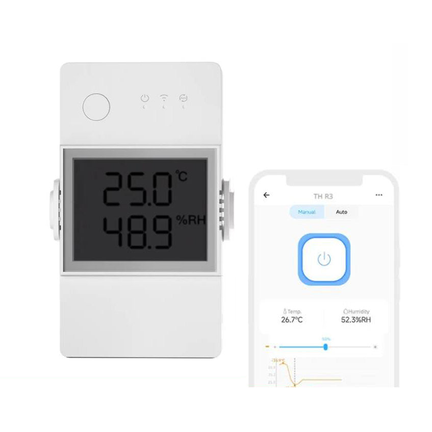 SONOFF THR316D TH ELITE WiFi Relay Moisture Temperature Measurement 16A Packaging status original