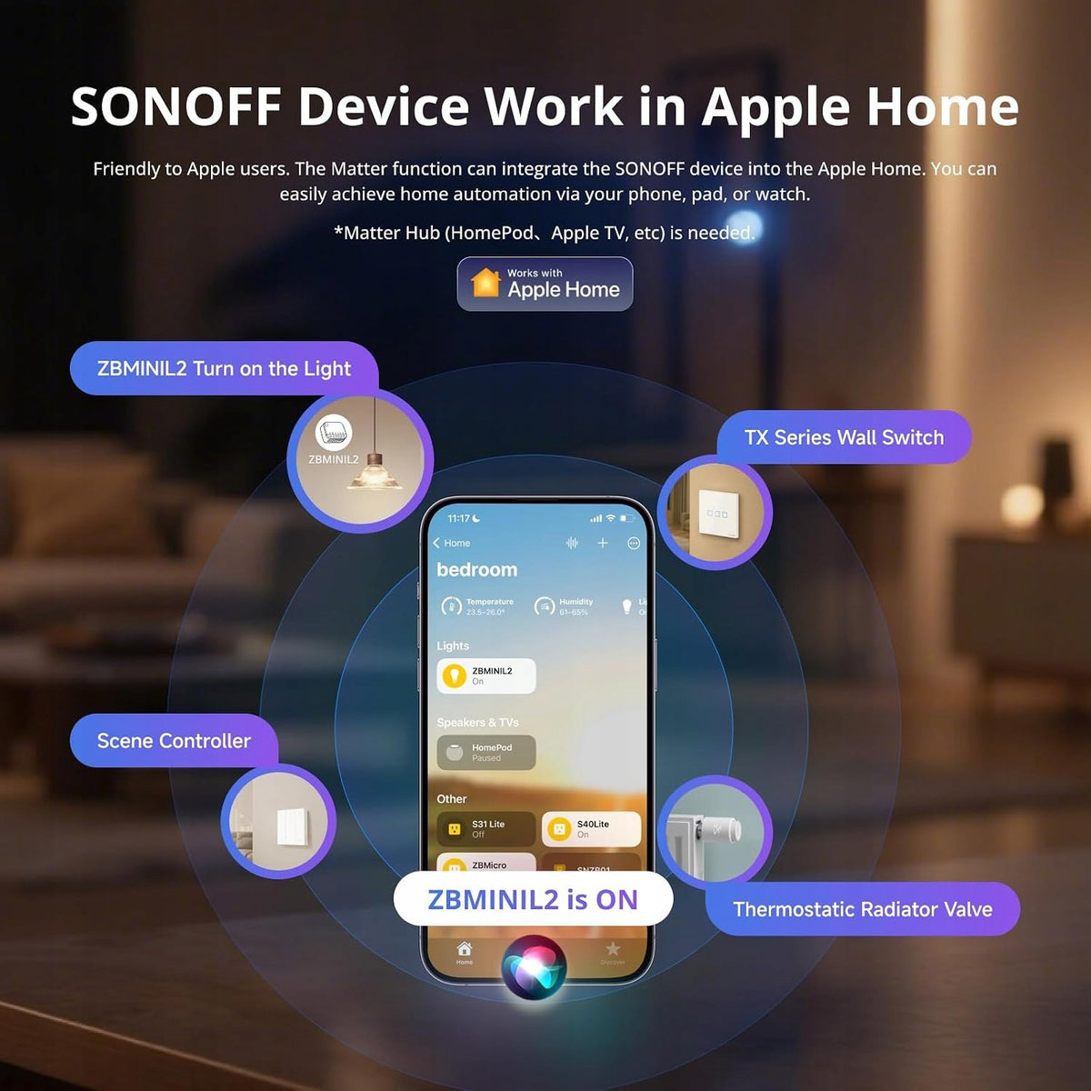SONOFF ZBBridge-U Zigbee Bridge Ultra Gateway Matter WiFi LAN 256 Devices Manufacturer code ZB Bridge-U