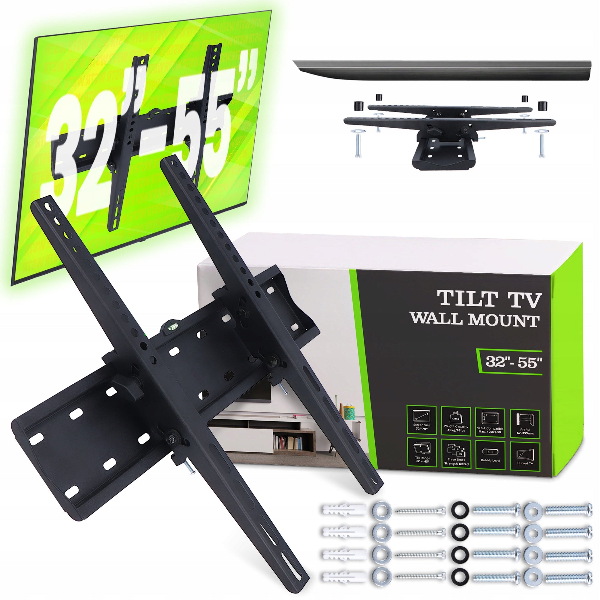 SONY TV MOUNT 55'' TV HANGER LCD LED WALL TILTING SOLID
