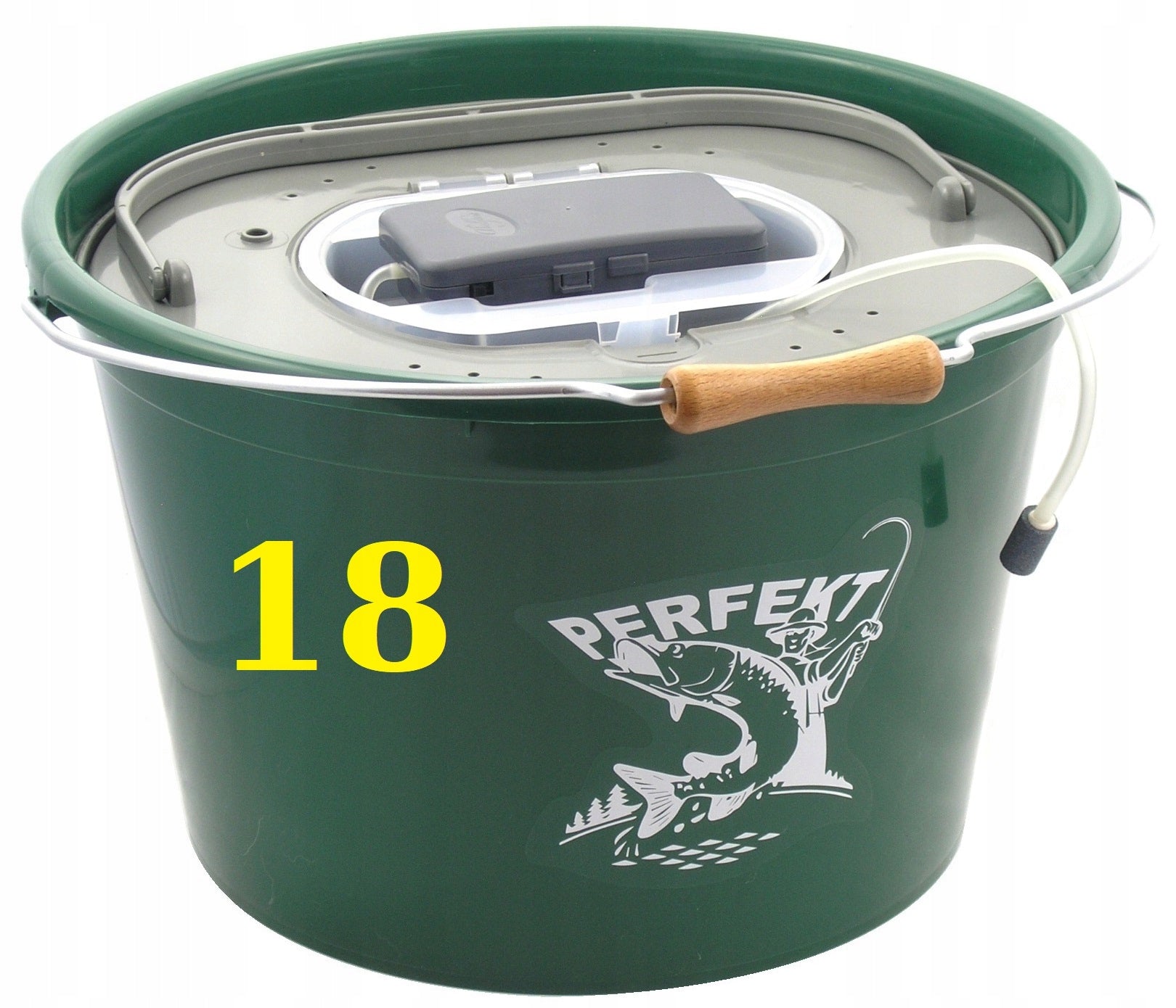 SOOT BUCKET LIVESTOCK CONTAINER 18 L + PUMP + B
