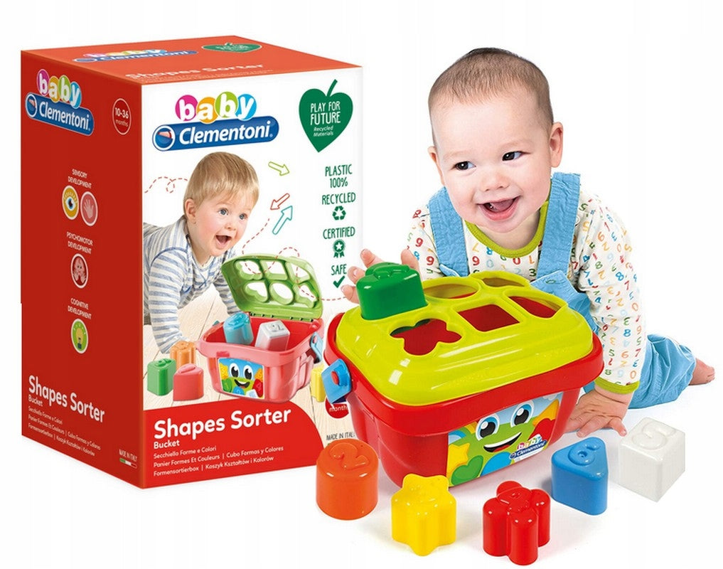 SORTER Basket of Shapes and Colors CLEMENTONI Color other