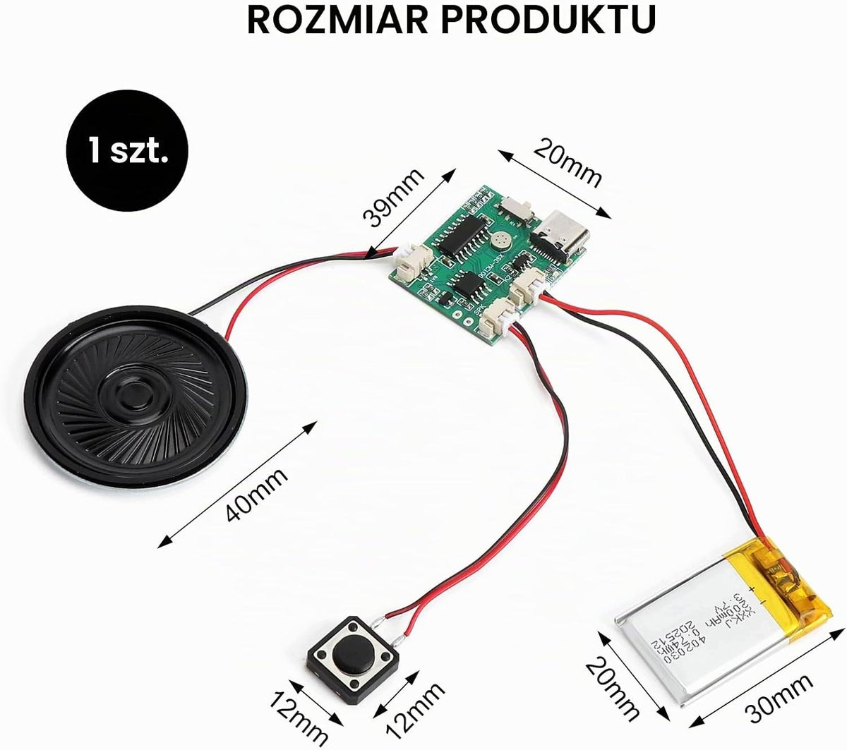 SOUND MODULE MP3 8MB PROGRAMMABLE AUDIO DIY SPEAKER USB GIFTS Brand no brand