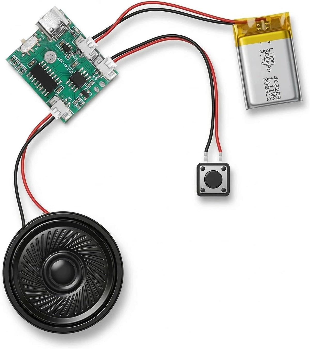 SOUND MODULE MP3 8MB PROGRAMMABLE AUDIO DIY SPEAKER USB GIFTS