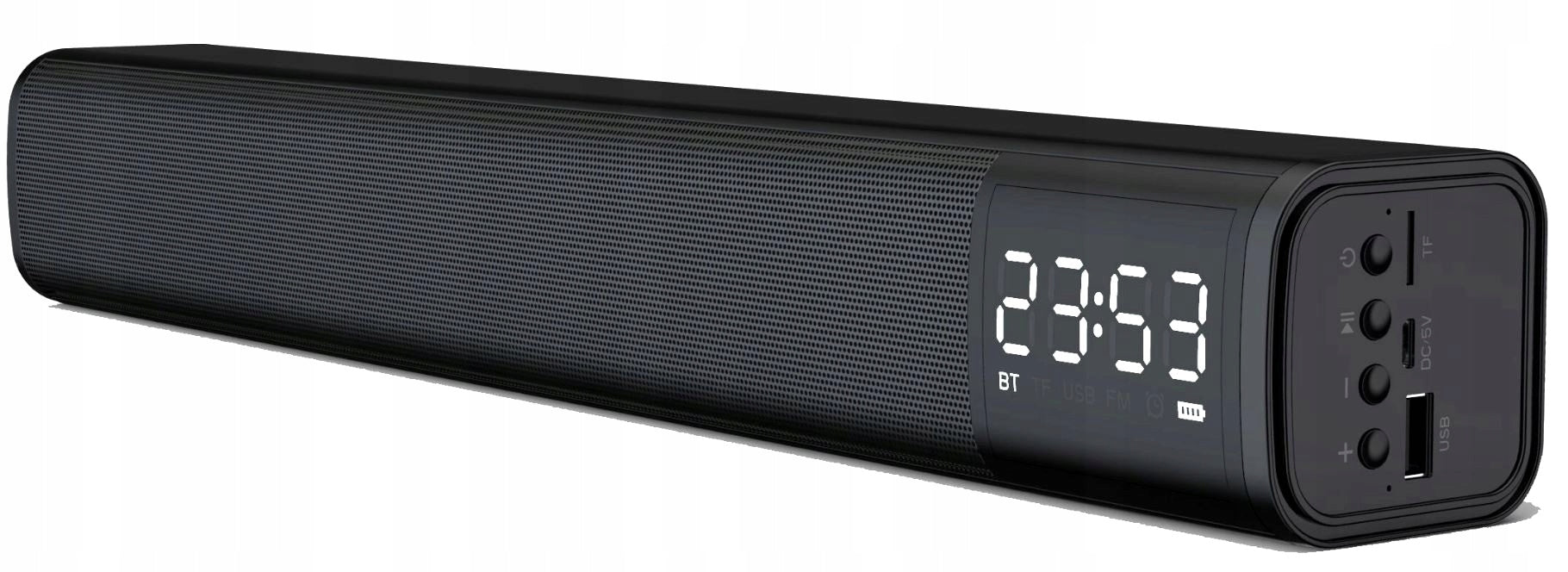 SOUNDBAR BLUETOOTH SPEAKER RADIO USB SD MP3 FOR TV STEREO SOUND 2.0 Color black