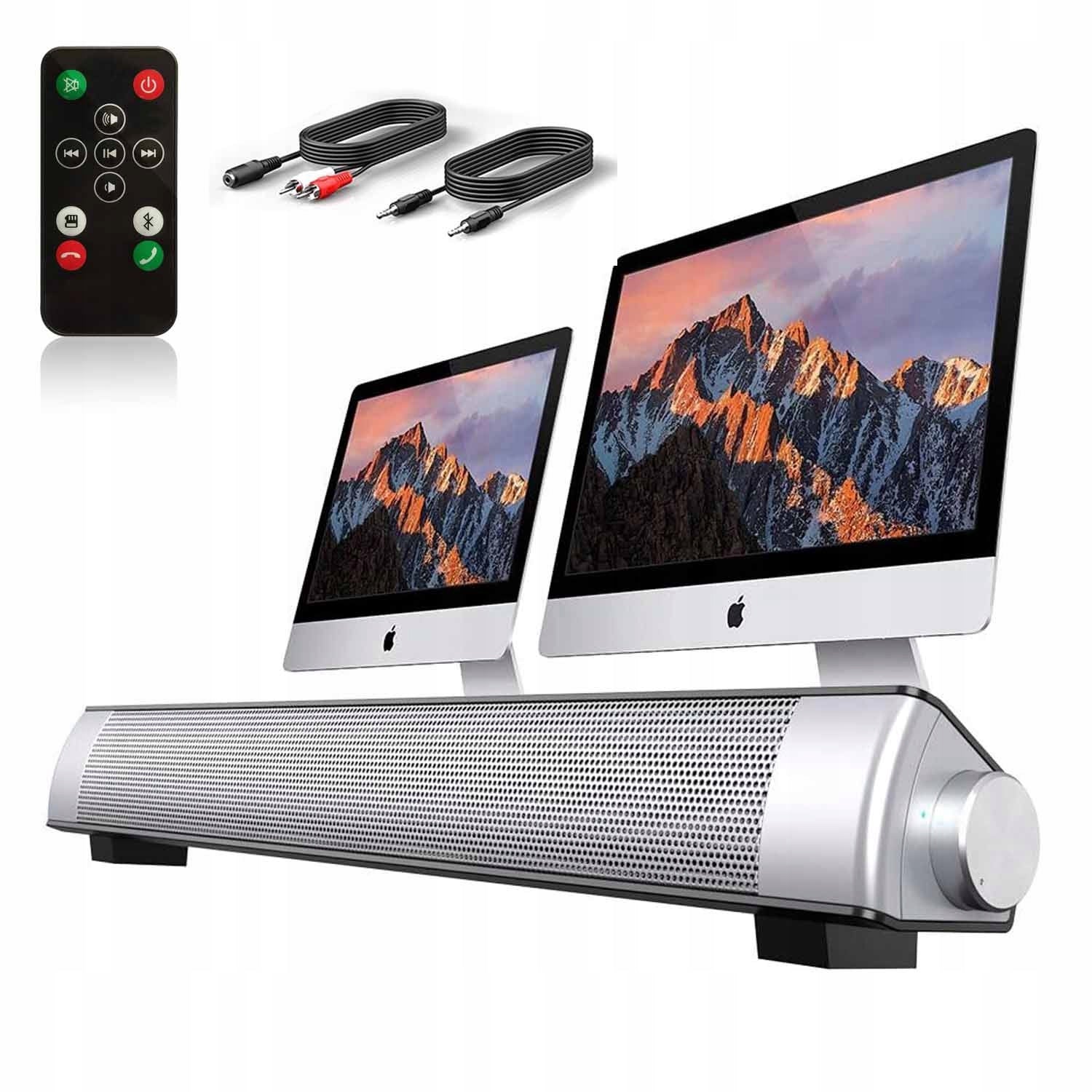 SOUNDBAR Computer Speakers for Laptop USB MINI JACK 3,5mm AUX USB DC5V