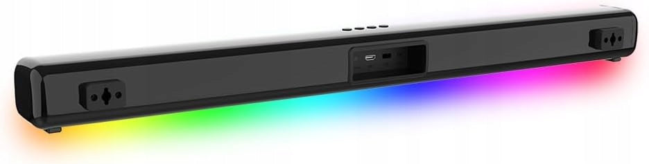 SOUNDBAR FOR KARAOKE SPEAKER LED RGBW SUBWOOFER 2 MICROPHONES VOCAL-STAR Model VS-VB